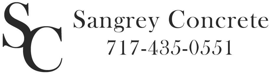 Sangrey Concrete Footer Logo